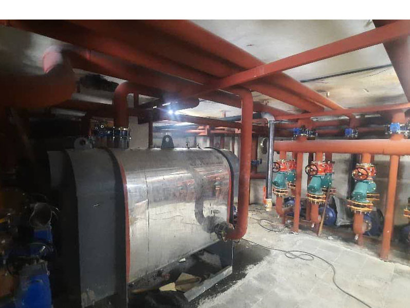 دیگ بخار آب گرم و منبغ کوئل دار آیت الله کاشانی دیگ بخار آب گرم و منبع کوئل دار آیت الله کاشانی